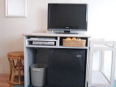 お部屋でDVDもご覧になれます
